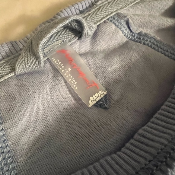 Free People “FP Movement” Strive On Solid Velour Sweatshirt Pullover - Picture 9 of 9